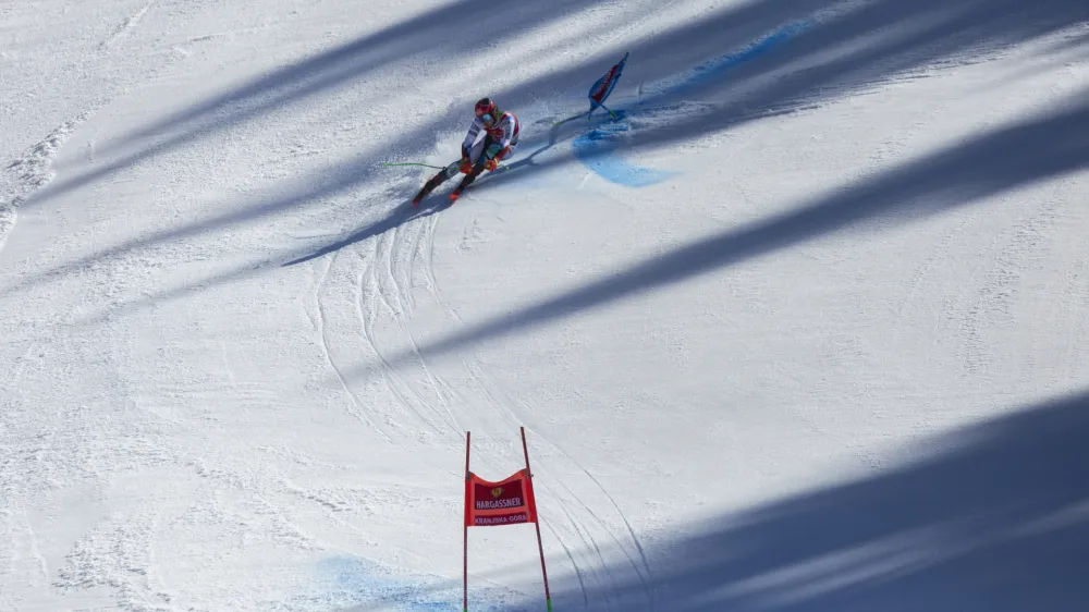 &Scaron;tefan Hadalin- 11.03.2023 &ndash; Kranjska Gora &ndash; 62. Pokal Vitranc - alpsko smučanje &ndash; svetovni pokal - veleslalom, mo&scaron;ki //FOTO: Nik Erik Neubauer