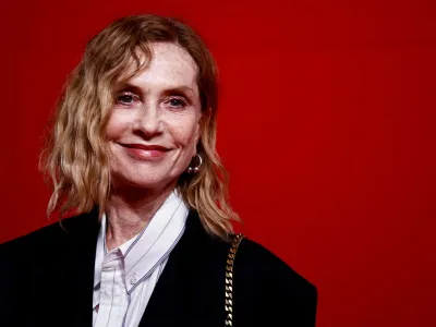 FILE PHOTO: The 80th Venice Film Festival - Premiere for the film "Pet Shop Days" Orizzonti Extra - Red Carpet - Venice, Italy, September 3, 2023. French actor Isabelle Huppert attends. REUTERS/Yara Nardi/File Photo