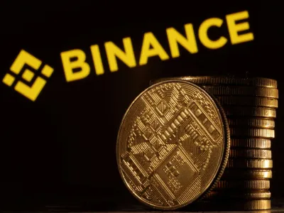 FILE PHOTO: Binance logo is seen in this illustration taken March 31, 2023. REUTERS/Dado Ruvic/Illustration/File Photo