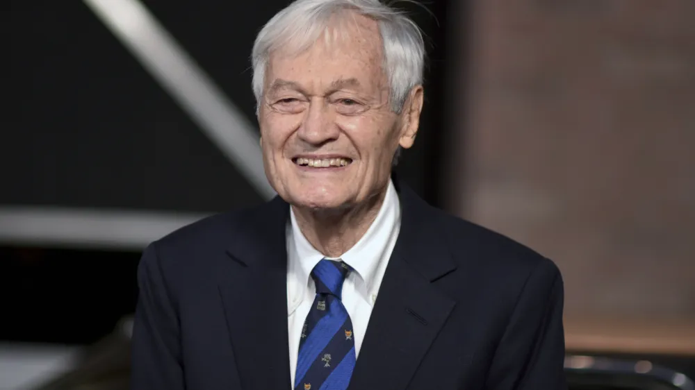 FILE - Roger Corman arrives at the Los Angeles premiere of "The Irishman," Thursday, Oct. 24, 2019, at the TCL Chinese Theatre. Corman, the Oscar-winning "King of the Bs" who helped turn out such low-budget classics as "Little Shop of Horrors" and "Attack of the Crab Monsters" and gave many of Hollywood's most famous actors and directors an early break, died Thursday, May 9, 2024. He was 98. (Photo by Richard Shotwell/Invision/AP, File)