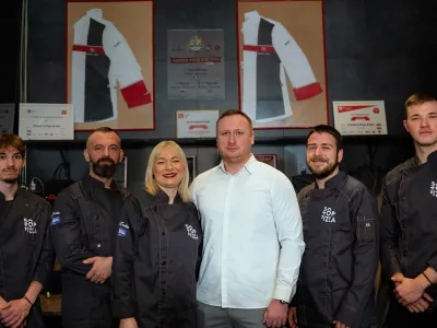 Ekipa zagrebške picerije Franko's Pizza & Bar, ki se je uvrstila na 14. mesto med najboljšimi evropskimi picerijami izven Italije. F 50toppizza.it