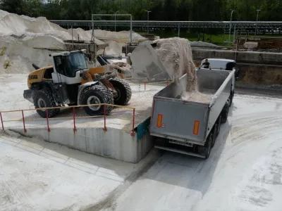 Bela sadra, Cinkarna Celje