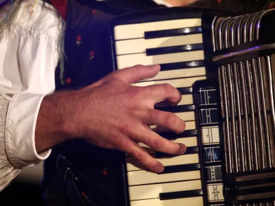 harmonika, harmonikaš- Festival narodnozabavne glasbe, Tolmin//FOTO: Jaka Gasar
