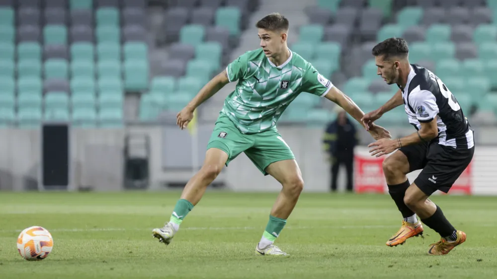 Marcel Ratnik- 29.07.2023 – nogomet – Olimpija: Rogaška, Prva liga Telemacha, 2. krog: //FOTO: Jaka Gasar