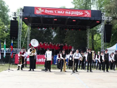 01.05.2024. Prvomajska proslava na Rožniku. Foto: Bojan Velikonja
