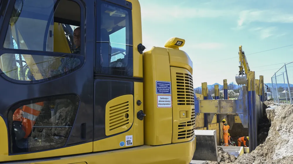 Gradnja kanala C0 - 04.04.2023 - Ekskurzija po Ljubljani z ljubljanskim županom - //FOTO: Nik Erik Neubauer