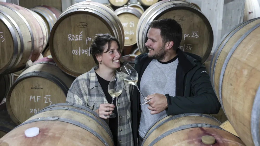 - 31. 05. 2024 - vinarka Veronika Frelih, Šentrupert //FOTO: Jaka Gasar