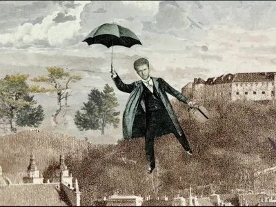 Ilustracije iz dokumentarne epizode o Hinku Smrekarju. 