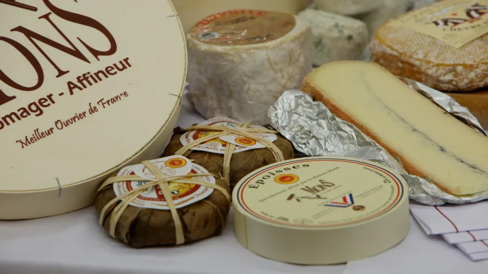 ﻿- francoski siri - sir - - 17.10.2016 - Vinski sejem Top Vino, prvi mednarodni vinski festival v organizaciji podjetja eVino na katerem so se predstavila najprestižnejša svetovna vina in pri nas nedosegljiva vina med njimi tudi 30 slovenskih. - vinarstvo - //FOTO: Tomaž Skale