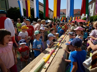 2023 - srednji vek v Slovenj Gradcu - največji bonbon