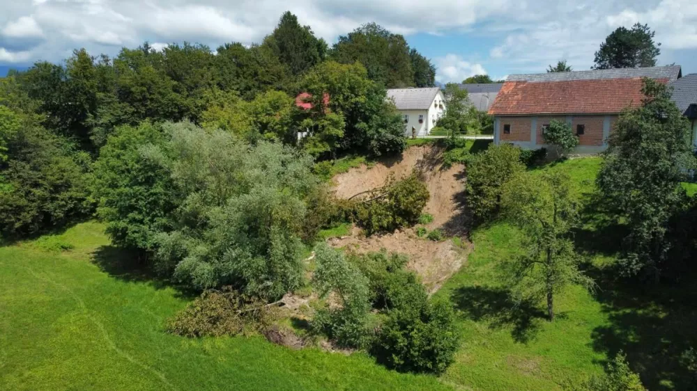 Začetek sanacije plazu na Gori&nbsp;