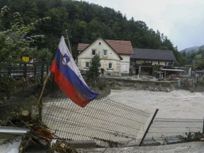 Stahovica pri kamniku05.08.2023 najhujše poplave v zgodovini Slovenije - slovenija pod vodo - poplave - sanacija - čiščenje - PREGLED LETA 2023FOTO: Luka Cjuha