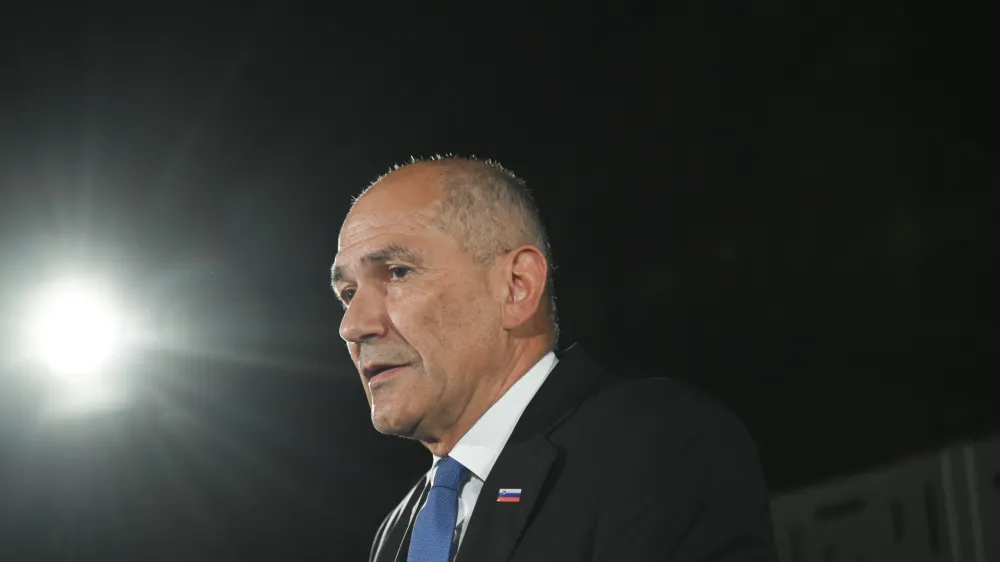 Janez Janša09.06.2024 - Evropske volitve 2024 - Volitve poslancev v Evropski parlament - sedež stranke SDS (Slovenska demokrtska stranka) //FOTO: Nik Erik Neubauer