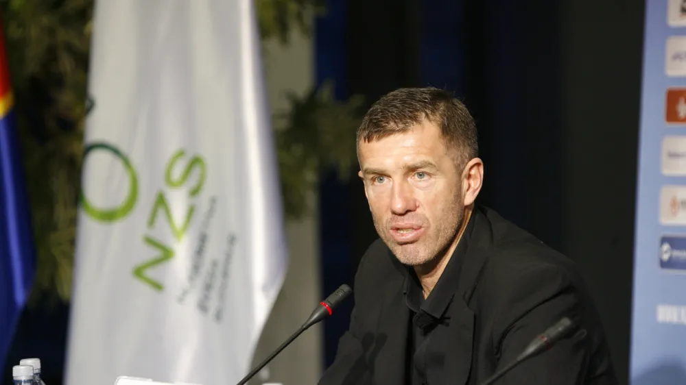 novi selektor nogometne reprezentance Srečko Katanec - Nogometna zveza Slovenije (NZS) - predstavitev novega selektorja nogometne reprezentance Srečka Katanca,//FOTO: Bojan Velikonja