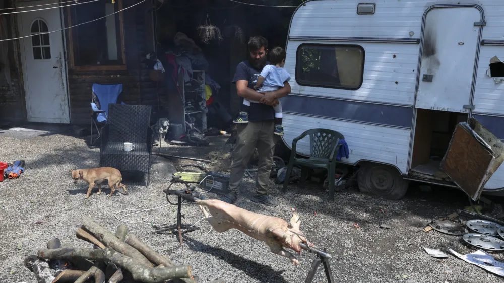 - 07.06.2023 – Romsko naselje Lepovče v občini Ribnica – romi - //FOTO: Jaka Gasar