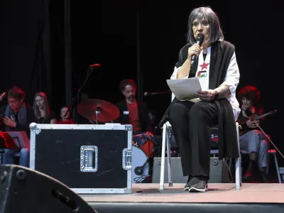 Svetlana Makarovič- 04. 06. 2024 - koncert Nosil bom rdečo zvezdo //FOTO: Jaka Gasar