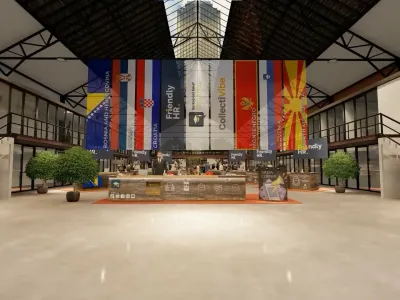 Infopult virtualnega sejma »Na koji ćeš faks?«. 