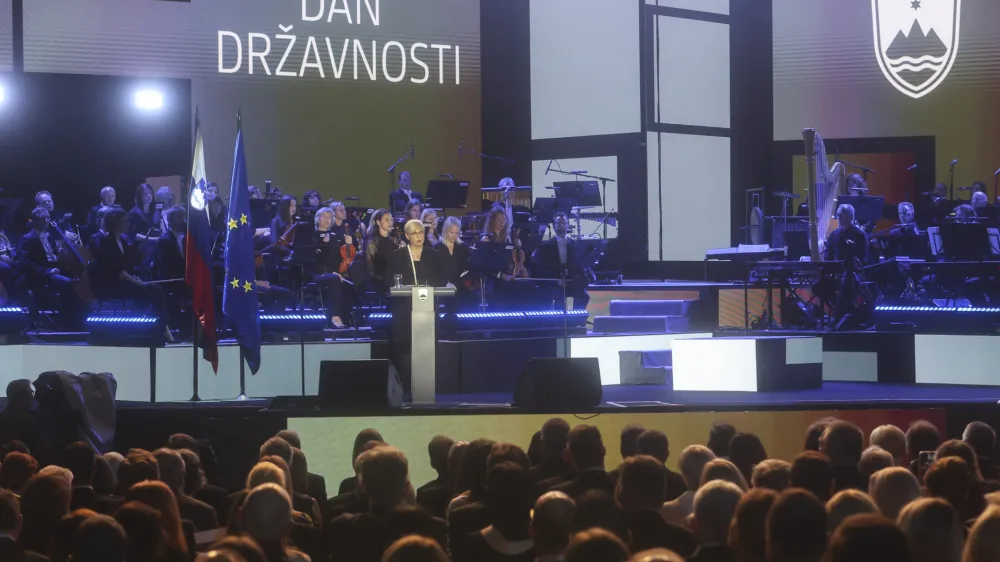 - 24.06.2024 - osrednja državna prireditev ob dnevu državnosti, na kateri bo slavnostna govornica predsednica republike Nataša Pirc Musar  //FOTO: Jaka Gasar