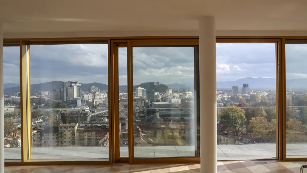 - 09.11.2023 – otvoritev - stanovanjsko poslovni kompleks Bellevue Living – luksuzna soseska ob Celovški cesti v Ljubljani - nepremičnine //FOTO: Jaka Gasar