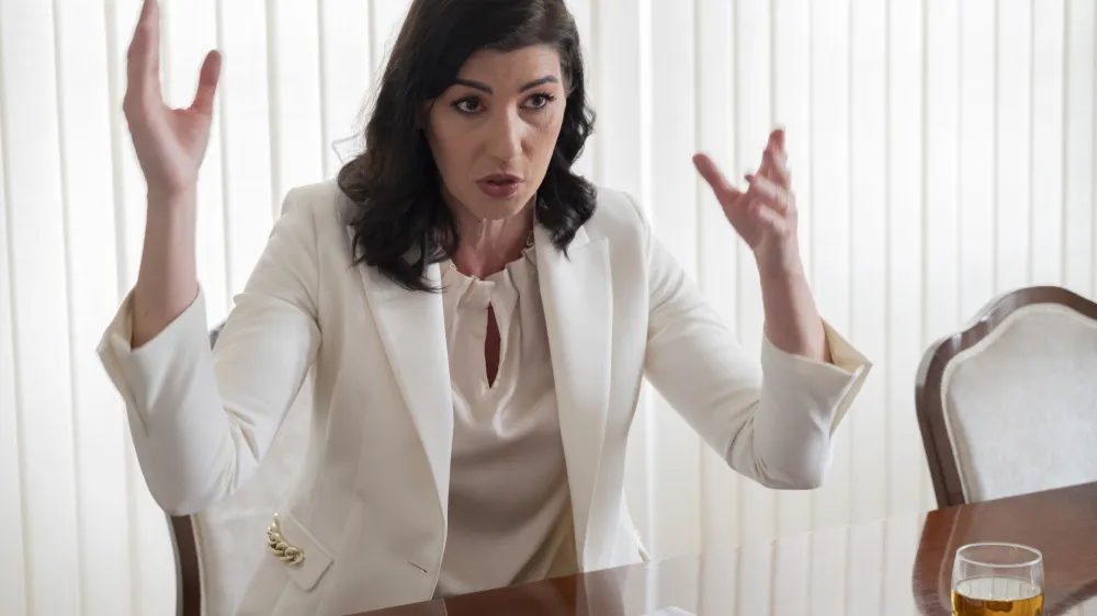 - 11.04.2023 - dr. Dominika Švarc Pipan, pravnica - ministrica za pravosodje od 1. junija 2022 v 15. vladi Republike Slovenije pod vodstvom Roberta Goloba. //FOTO: OPOMBA: DNEVNIKOV OBJEKTIV – INTERVJU 2023