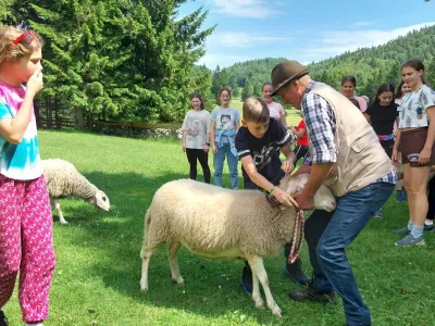 Rokodelski tabor na Menini planini