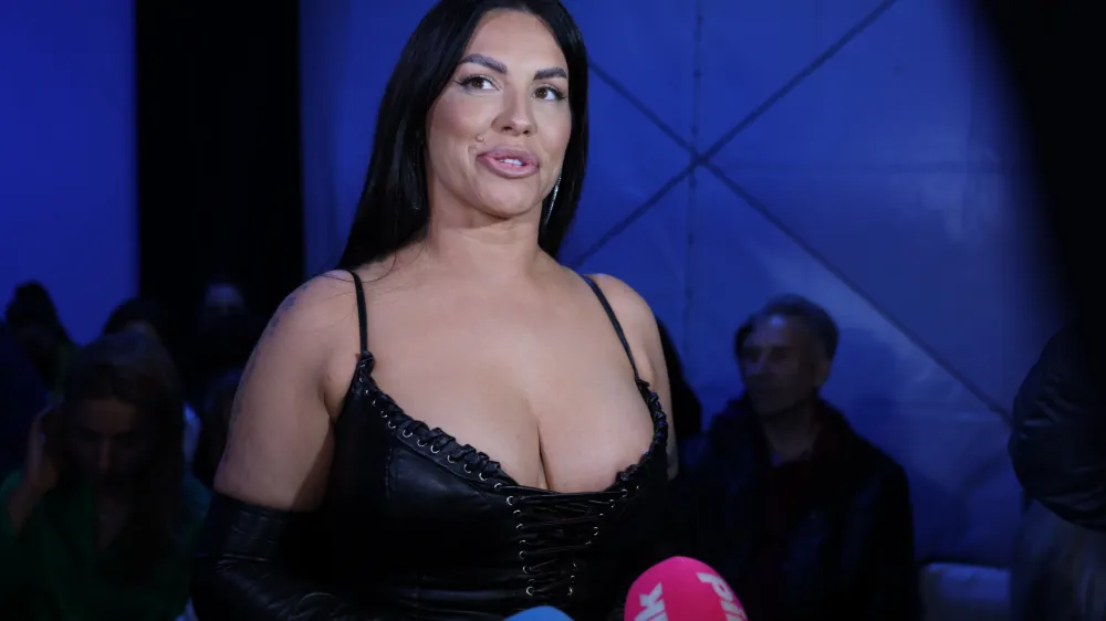 12, May, 2023, Belgrade - Fashion designer Predrag Djuknic presented the 2023 collection at the 51st L'Oreal Fashion Week. Seka Aleksic. Photo: Marija Mladjen/ATAImages12, maj, 2023, Beograd - Modni kreator Predrag Djuknic je predstavio kolekciju 2023 na 51. L'Oreal Fashion Weeku. Photo: Marija Mladjen/ATAImages Photo: Marija Mladjen/ATAImages/PIXSELL