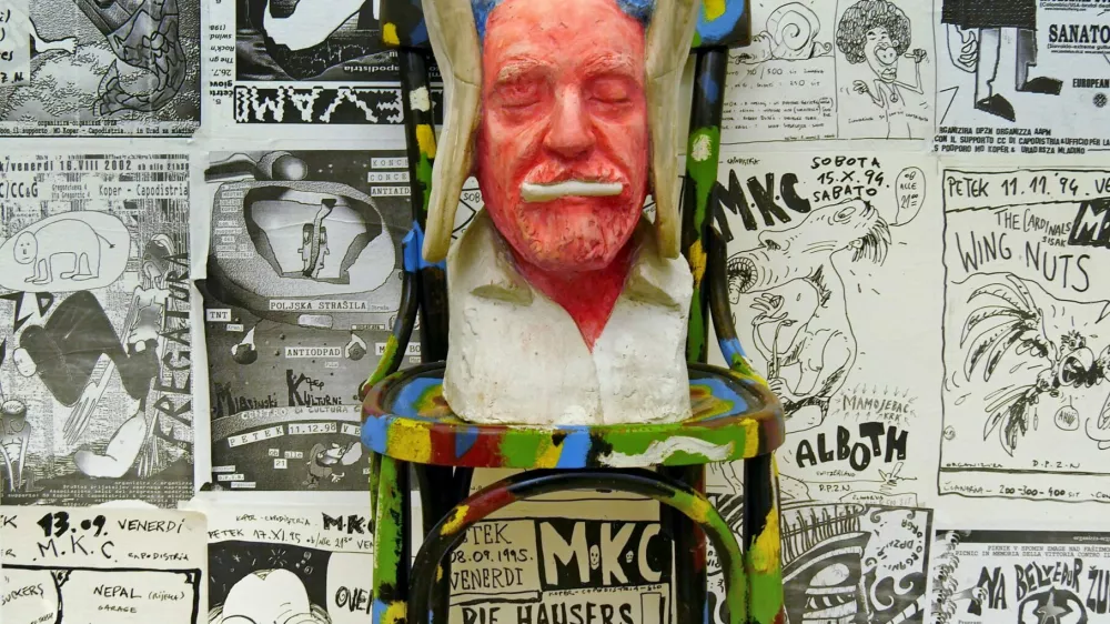 Postavitev Pre&scaron;erne posprave Marka Breclja v Galeriji Vžigalica, Ljubljana, 2022 (foto: DPZN)