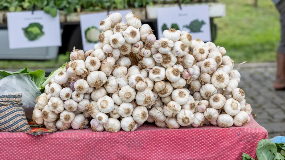 Fresh, vibrant produce at the market: a colorful array of nature's finest bounty.