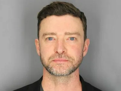 Justin Timberlake na policijski fotografiji po tem, ko so ga ustavili zaradi vožnje pod vplivom alkohola. (Foto: Sag Harbor Police Department)