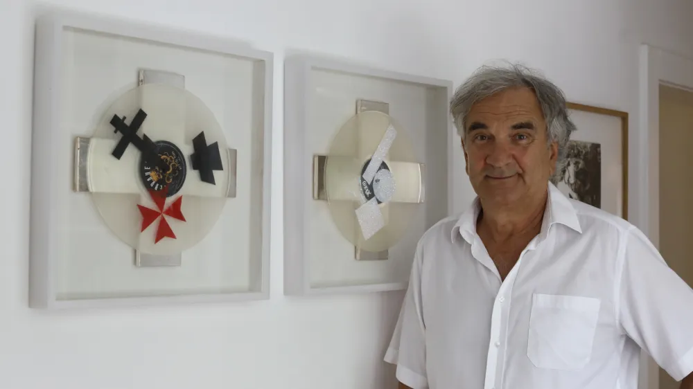 09.07.2024 - Dušan Mandič, slikar, umetnik IRWINFoto: LUka Cjuha