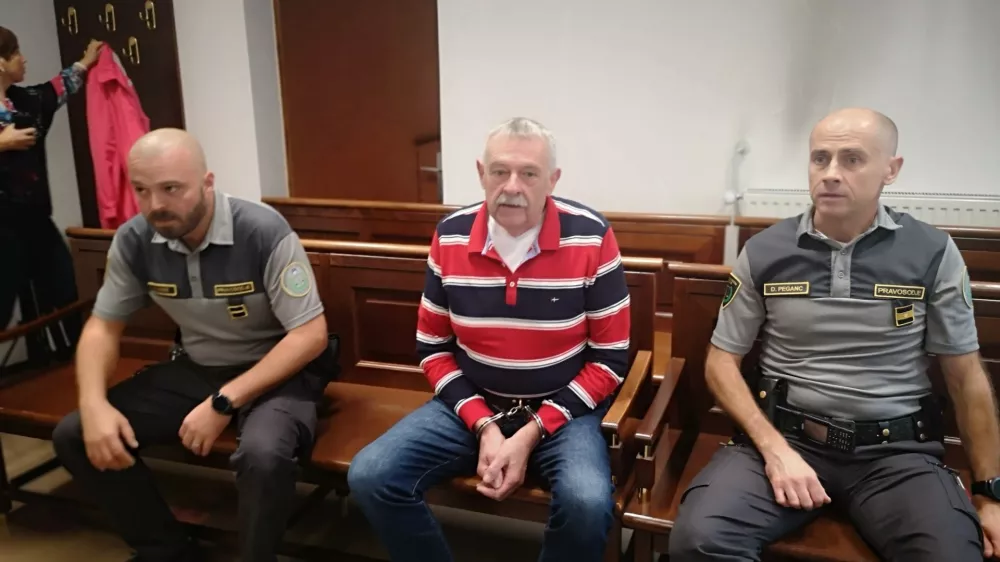 Branko Krklec je med poslu&scaron;anjem obrazložitve sodbe večkrat ugovarjal sodnici Gordani Malović in vztrajal, da ni kriv. 