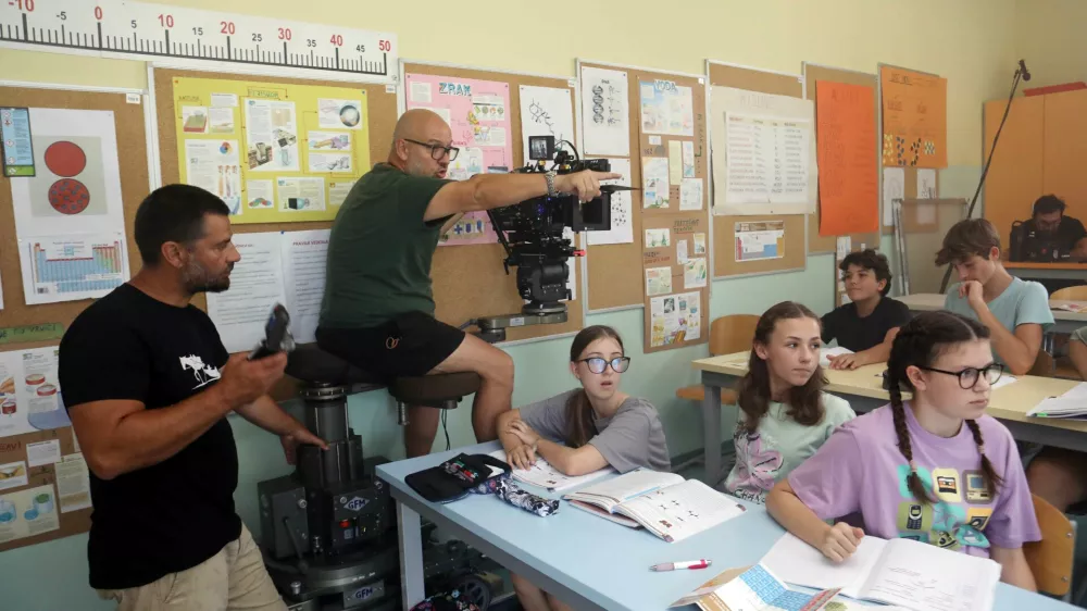 direktoe fotografije in snemanja Radovan Mi&scaron;ič17.07.2024 - snemanje filma, Elvis &Scaron;korc - genijalni &scaron;torFoto: Tomaž Skale