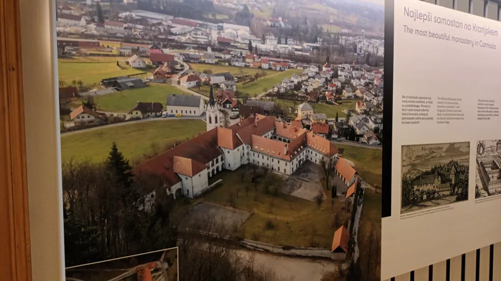 Mekinjski samostan na razstavi / Foto: Meta Černoga