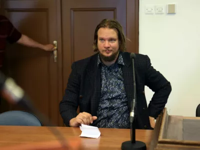 Sojenje Gašperu Ferjanu zaradi dogodka iz leta 2011 se počasi le bliža koncu. Foto: Tomaž Skale