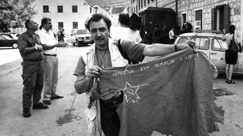 - Hrvaška, 7. avgust 1995 - osvoboditev mesta Knin - operacija, poimenovana Oluja (Nevihta),//FOTO: Tomaž Skale