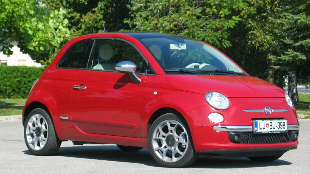 fiat 500 test / Foto: Andraž Zupančič