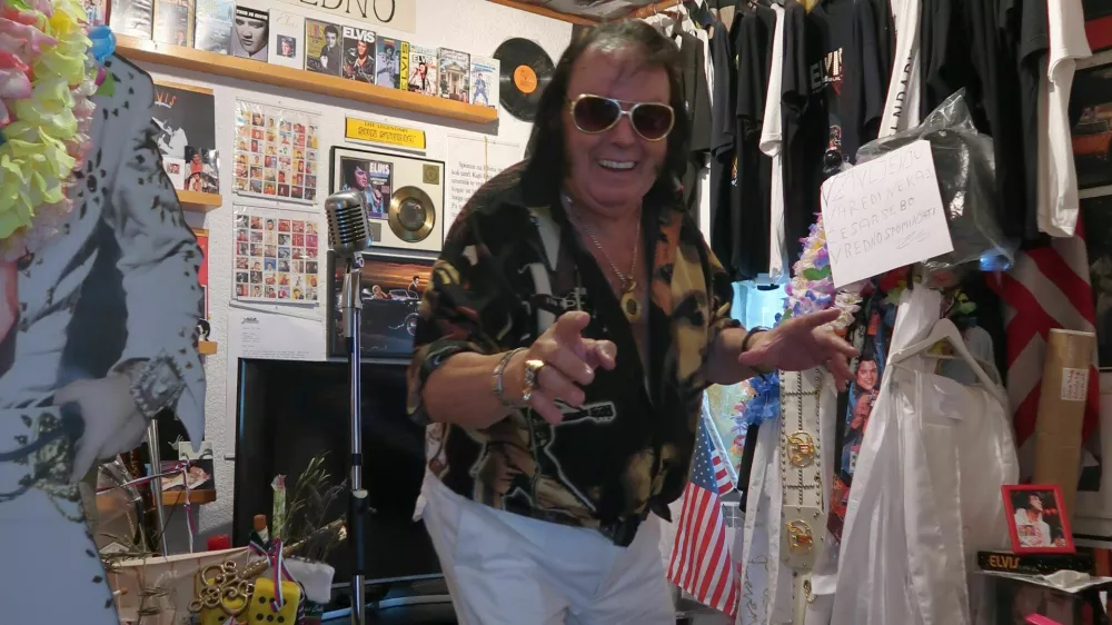 Elvis Presley fan club Slovenija, Vrtovče, Oskar Trobec, glasba, oboževalci / Foto: Nataša Bucik Ozebek