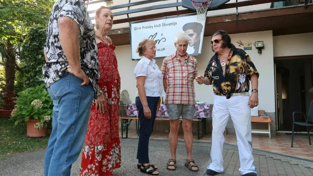 Elvis Presley fan club Slovenija, Vrtovče, Oskar Trobec, glasba, oboževalci / Foto: Nataša Bucik Ozebek
