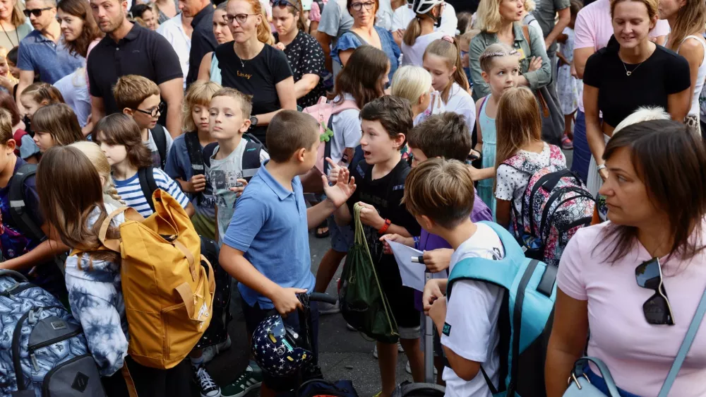 Začetek šolskega leta.