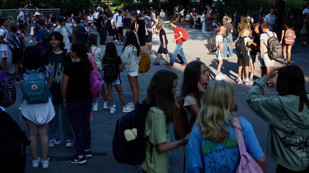 Začetek šolskega leta.