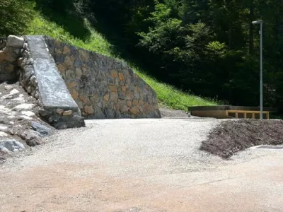 Vgradnja UV-dezinfektorja na vodnem viru Peričnik je v zaključni fazi. Foto: Jeko