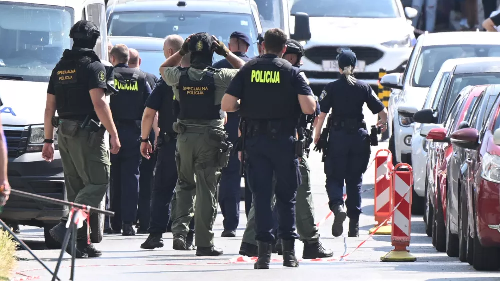 03.09.2024. Zagreb - U prostorije bolnice na zagreba?kom Rebru u?ao je mu?karac s oru?jem. Photo: Neva Zganec/PIXSELL