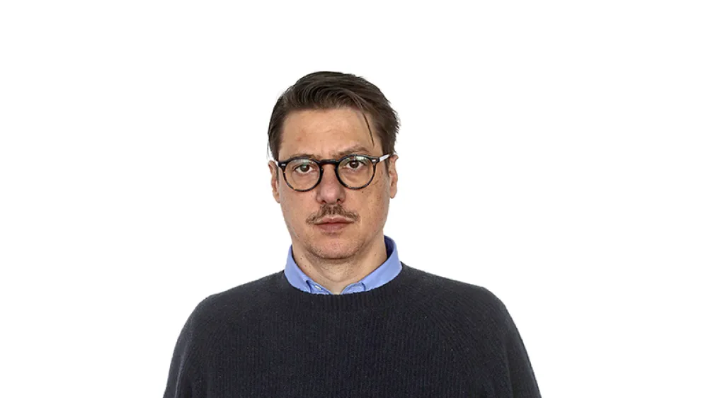 ZA ONLINE - 16.01.2024 &ndash; Miha Plementa&scaron;, novinar &ndash; urednik Dnevnik online &ndash; Dnevnik.si - Dnevnik 2024 - portreti za komentarje in kolumne - kolumnisti - komentatorji &ndash; novinarji - portret //FOTO: Luka Cjuha