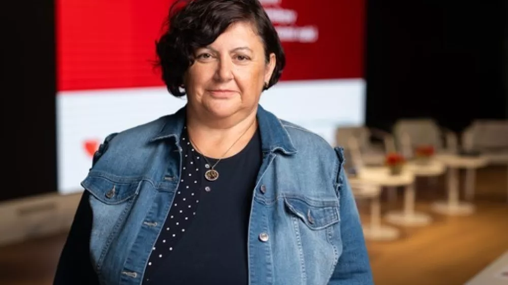 Jožica Filipčič, društvo bolnikov s krvnimi raki / Foto: Miran Filipčič