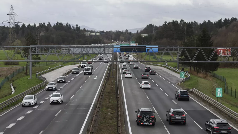 - 29.03. 2024 - kolone, zastoji, zgo&scaron;čen promet, obvoznica //FOTO: Jaka Gasar