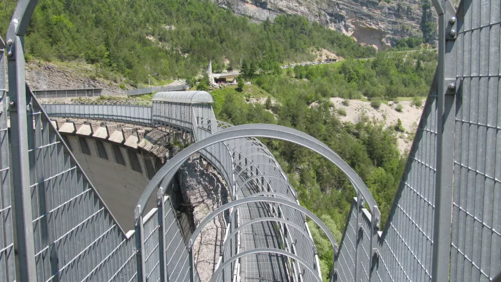 jez Vajont Italija / Foto: Nina Vogrin