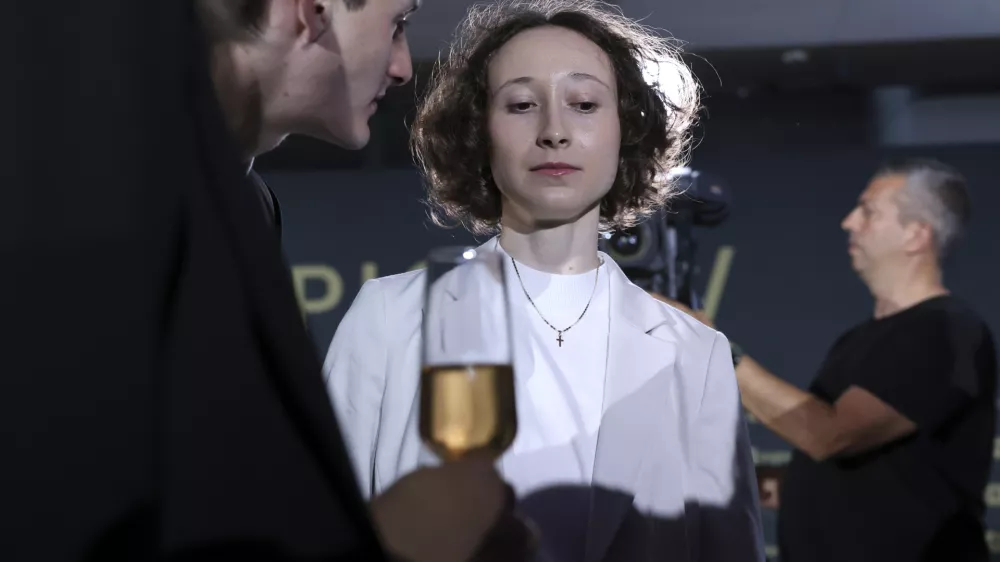 Nika Prevc- 15. 05. 2024 - tradicionalna prireditev Večer šampionov (organizira ga SZS), na katerem bodo počastili uspehe in dosežke tekmovalk in tekmovalcev v minuli zimski sezoni, ki tekmujejo pod okriljem zveze.  //FOTO: Jaka Gasar / Foto: Jaka Gasar