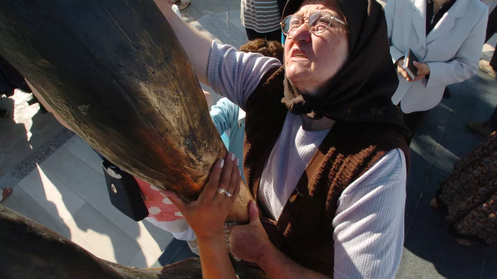 Romanje v Medjugorje (Međugorje) - romarski kraj v Hercegovini, kjer se prikazuje Devica Marija, Bosna in Hercegovina BIH, //FOTO: Tomaž SkaleOPOMBA: ZA OBJAVO V ČASOPISU DNEVNIK