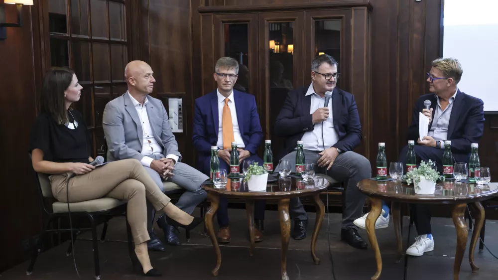 Jure Višček, Igor Arh, Mirko Požar, Antiša Korljan- 24.09.2024 - izbor dolenjsko-posavske Gazele - grad Mokrice //FOTO: Jaka Gasar