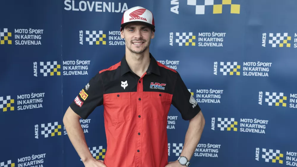 motokrosist Tim Gajser- 28.02.2024 - AMZS center varne vožnje Vransko - novinarska konferenca pred začetkom nove sezone v moto&scaron;portu. //FOTO: Jaka Gasar / Foto: Jaka Gasar